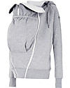 Seraphine Maternity + Baby carrying Jumper 3-In-1 Connor with Active Hoodie, Charcoal Sweatshirts