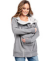 Seraphine Maternity + Baby carrying Jumper 3-In-1 Connor with Active Hoodie, Charcoal Sweatshirts