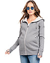 Seraphine Maternity + Baby carrying Jumper 3-In-1 Connor with Active Hoodie, Charcoal Sweatshirts