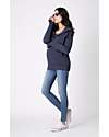 Seraphine Maternity + Baby carrying Jumper 3-In-1 Connor with Active Hoodie - Navy Sweatshirts