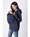 Seraphine Maternity + Baby carrying Jumper 3-In-1 Connor with Active Hoodie - Navy Sweatshirts