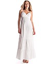 Seraphine Melody, Woven Maternity Maxi Boho Dress, White - 100% cotton voile Dresses_