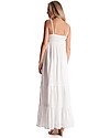 Seraphine Melody, Woven Maternity Maxi Boho Dress, White - 100% cotton voile Dresses_