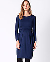 Seraphine Nursing and Maternity Dress with Long Sleeves Peachey - Cobalt Dresses_