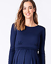 Seraphine Nursing and Maternity Dress with Long Sleeves Peachey - Cobalt Dresses_