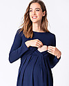Seraphine Nursing and Maternity Dress with Long Sleeves Peachey - Cobalt Dresses_