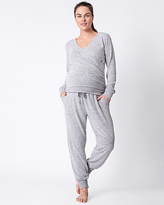 Seraphine Olympia Maternity Tracksuit - Greymarl Trousers