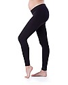 Seraphine Outlet Tammy Under-Bump Bamboo Maternity Leggings New Model! - Black (for an active lifestyle!) - Showroom Sample - Size M Leggings