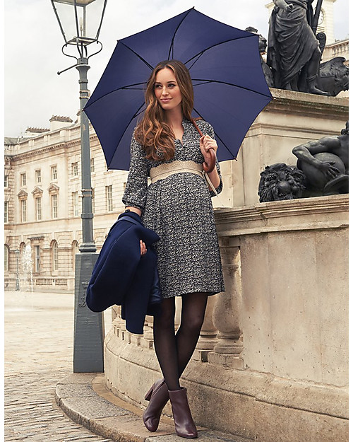 Seraphine Over-Bump Maternity Tights 40 Denier Matte Black (extra support) Tights