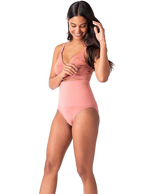 Seraphine Pack Samantha - 2 Seamless Nursing Bras - Black and Pink Nursing Bras