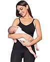Seraphine Pack Tali - Seamless Nursing Vest - Black and Blush Vests