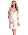 Seraphine Paris, Lace Trim Maternity & Nursing Nightie - Blush Pink Nightdress