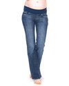 Seraphine Paula Maternity Jeans - boot cut with low waistline - classic faded blue Jeans