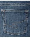 Seraphine Paula Maternity Jeans - boot cut with low waistline - classic faded blue Jeans