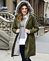 Seraphine Penelope Maternity + Baby Carrying Parka 3 in 1- Ideal before and after baby! Jackets