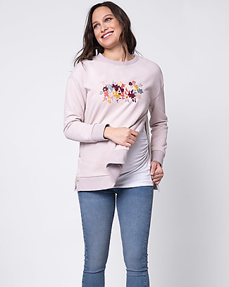 Seraphine Rebecca Mama Mini Sweatshirt for Both Mum and Baby - Floral Decoration Sweatshirts