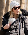 Seraphine Remi Mama Mini Cable Knit Hat - Grey - for Both Mum and Baby! Winter Hats