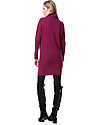 Seraphine Roll Neck Maternity and Nursing Tunic Hudson, Berry - Cashmere blend Dresses_