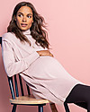 Seraphine Roll Neck Oversize Maternity and Nursing Tunic Veronica, Taupe - Cotton Dresses_