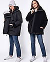 Seraphine Salma Reversible Coat 3in1 - Black - for Pregnancy Breastfeeding and Babywearing Coats