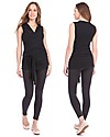 Seraphine Skin to Skin Babywearing Top Winifrid - Black Tank Tops