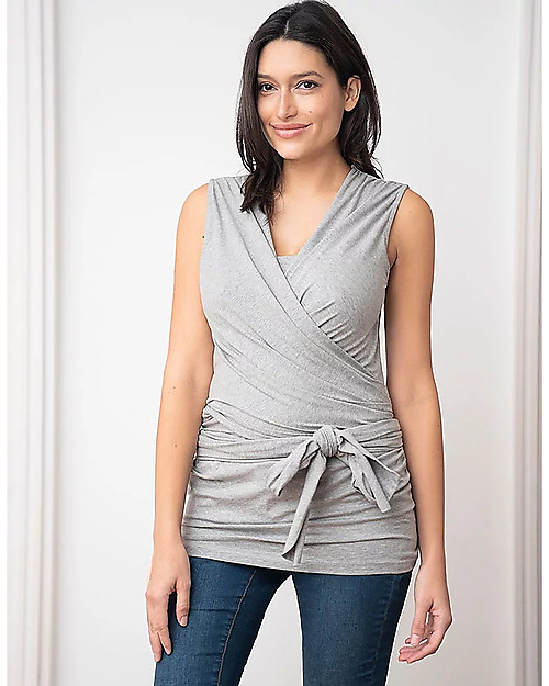 Seraphine Skin To Skin Babywearing Top Winifrid - GreyMarl T-shirts