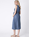 Seraphine Sleeveless Midi Shirt Nursing and Maternity Dress Djena - Denim Dresses_