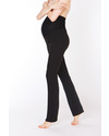 Seraphine Sofia Straight Leg Over-Bump Maternity Trousers - Black Trousers