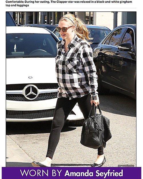 Seraphine Tammy OverBump Bamboo Maternity Leggings - Black Leggings