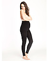 Seraphine Tammy OverBump Bamboo Maternity Leggings - Black Leggings