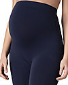 Seraphine Tammy OverBump Bamboo Maternity Leggings - Blue Leggings
