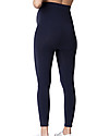 Seraphine Tammy OverBump Bamboo Maternity Leggings - Blue Leggings