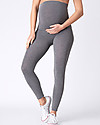 Seraphine Tammy OverBump Bamboo Maternity Leggings - Grey Leggings
