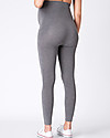 Seraphine Tammy OverBump Bamboo Maternity Leggings - Grey Leggings