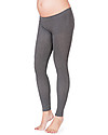 Seraphine Tammy Under-Bump Bamboo Maternity Leggings - Grey (for an active lifestyle!) Leggings