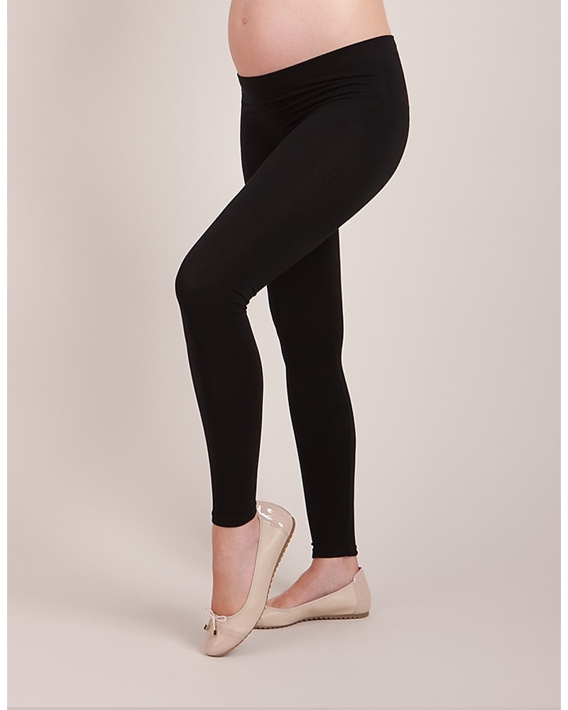 Bamboo High Band Legging (O/S, Black) : : Clothing, Shoes &  Accessories
