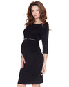 Seraphine Tessa Maternity Shift Dress - Black Dresses_