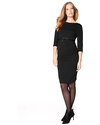 Seraphine Tessa Maternity Shift Dress - Black Dresses_