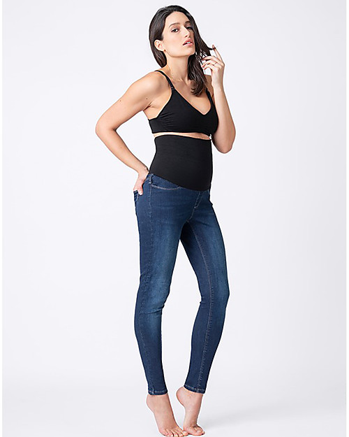 Seraphine Tristan, Post Maternity Shaping Jeans - Dark Blue Trousers
