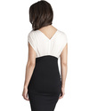Seraphine Two Tone Dahlia Maternity Cocktail Dress - Body-Con Fit! Dresses_