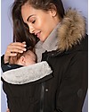 Seraphine Valetta Maternity + Baby Carrying Premium Parka 3 in 1, Black - Ideal before and after baby! Down Jacket