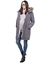 Seraphine Valetta Maternity + Baby Carrying Premium Parka 3 in 1, Slate - Before and after baby! Jackets