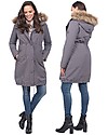Seraphine Valetta Maternity + Baby Carrying Premium Parka 3 in 1, Slate - Before and after baby! Jackets
