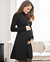 Seraphine Vanessa Maternity Dress with Rollneck - Black Dresses_