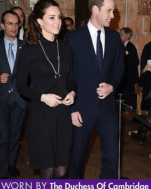 Seraphine Vanessa Maternity Dress with Rollneck - Black Dresses_