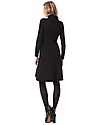 Seraphine Vanessa Maternity Dress with Rollneck - Black Dresses_