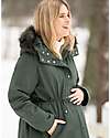 Seraphine Winter Maternity Parka- Zorah - Khaki Down Jacket
