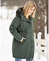 Seraphine Winter Maternity Parka- Zorah - Khaki Down Jacket