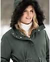 Seraphine Winter Maternity Parka- Zorah - Khaki Down Jacket