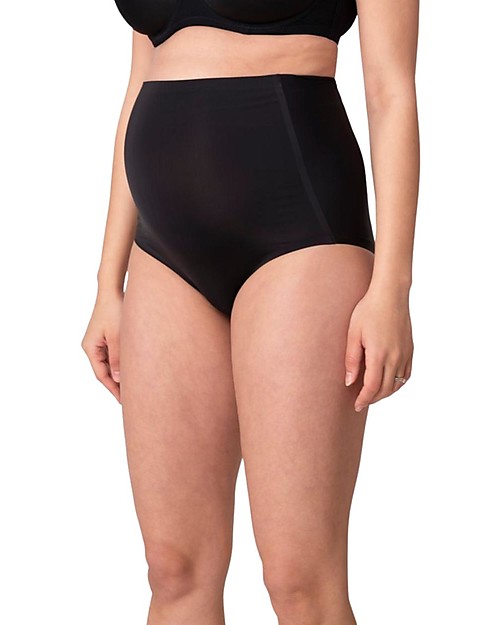 Seraphine Zina No VPL Over Bump Maternity Briefs - Black - Twin Pack Briefs